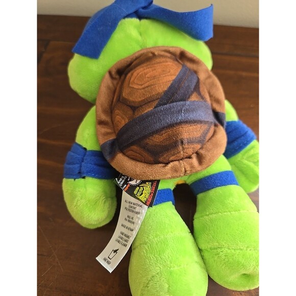 TMNT Teenage Mutant Ninja Turtles Leonardo Plush Mutant Mayhem 8" 2023 - Picture 5 of 5